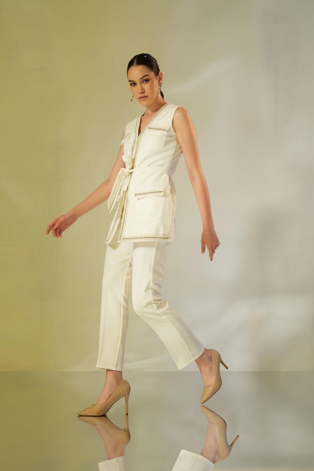 IVORY PEARL CO-ORD SET - SALE