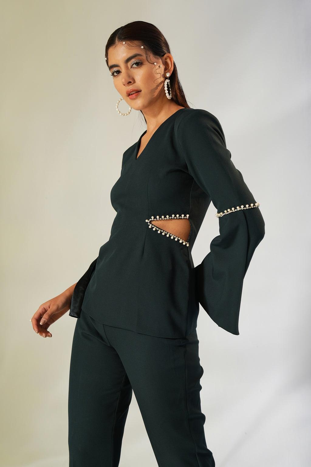 EMERALD PEARL CO-ORD SET - SALE