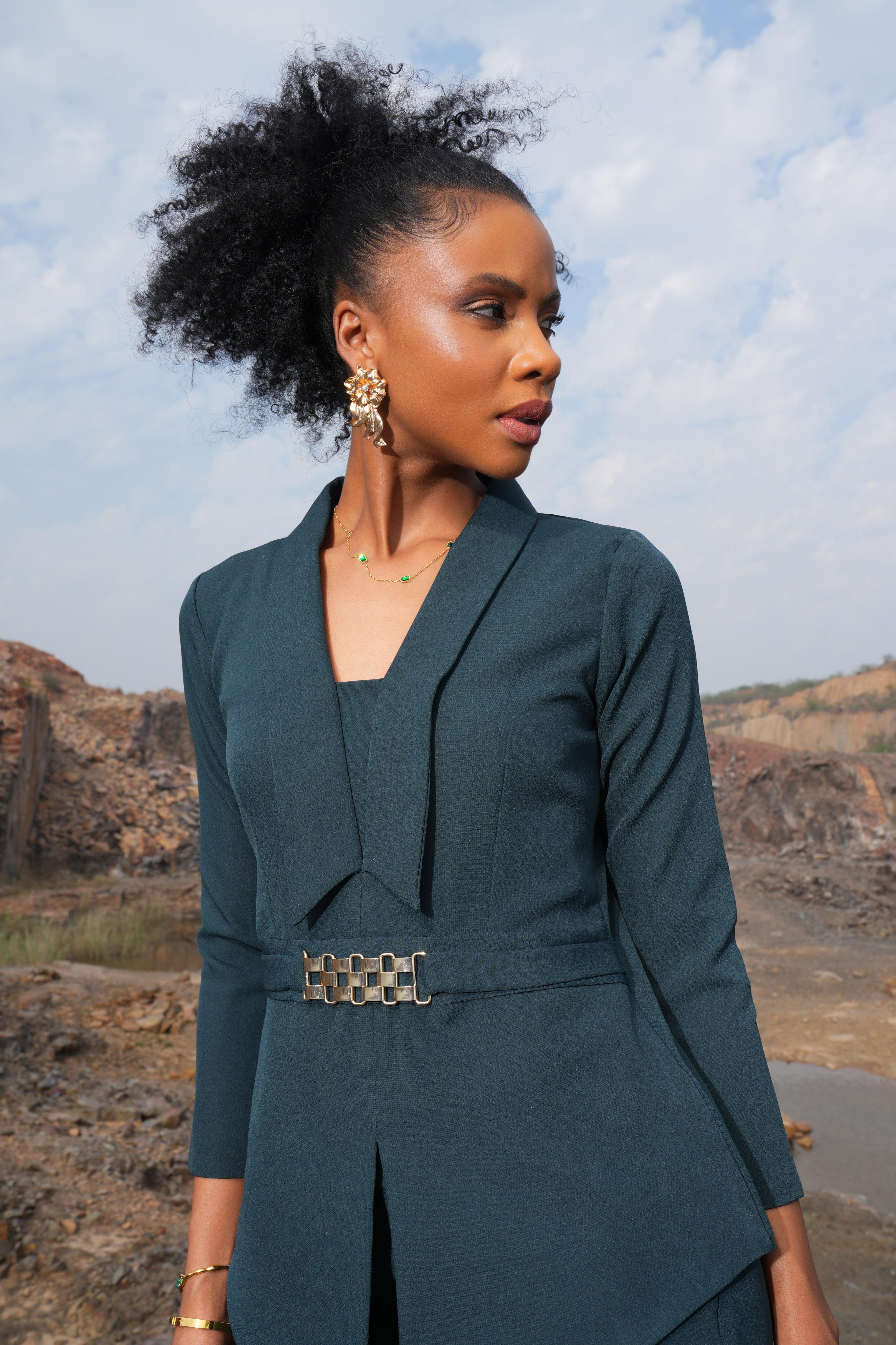 EMERALD CHAIN CO-ORD SET - SALE