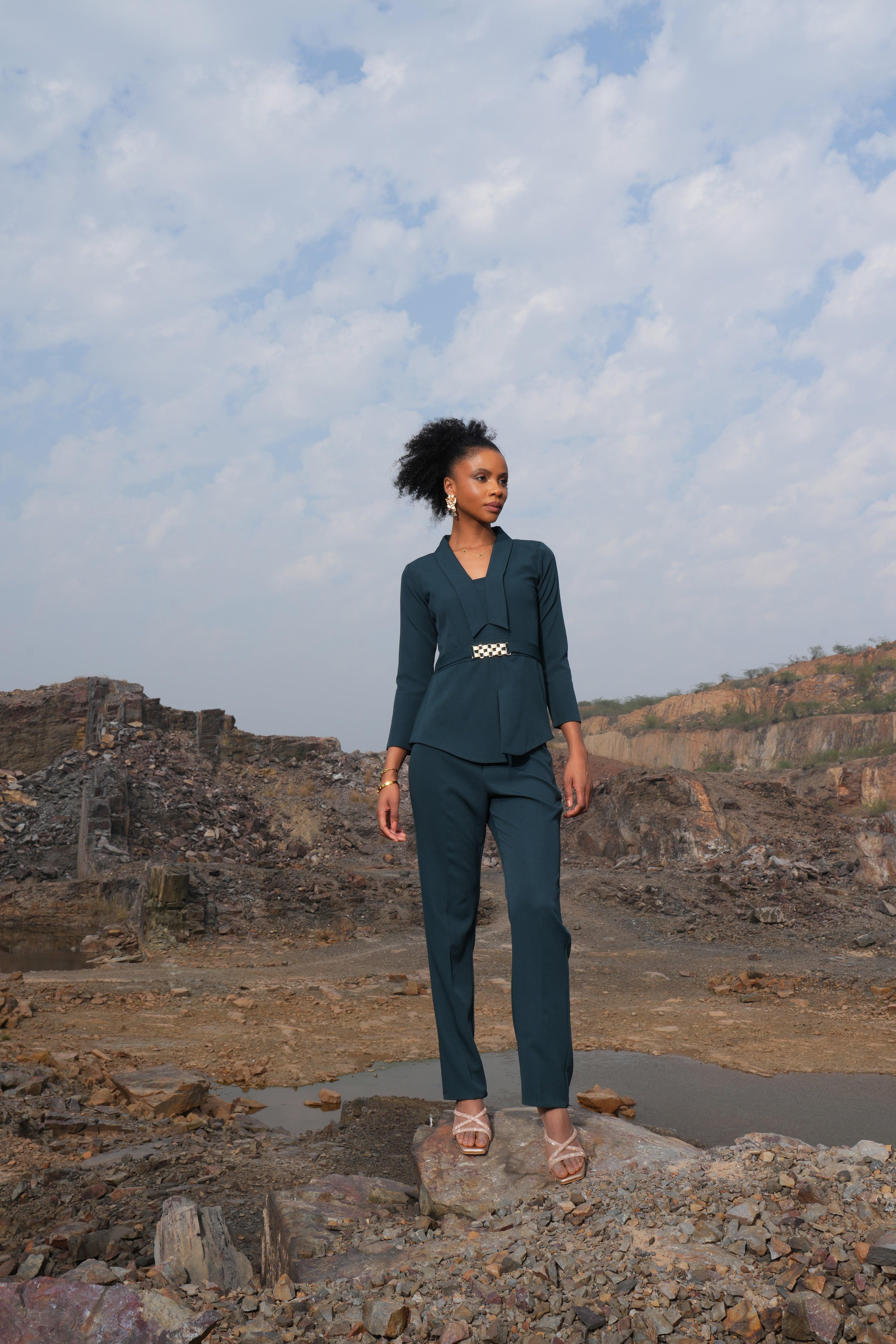 EMERALD CHAIN CO-ORD SET - SALE
