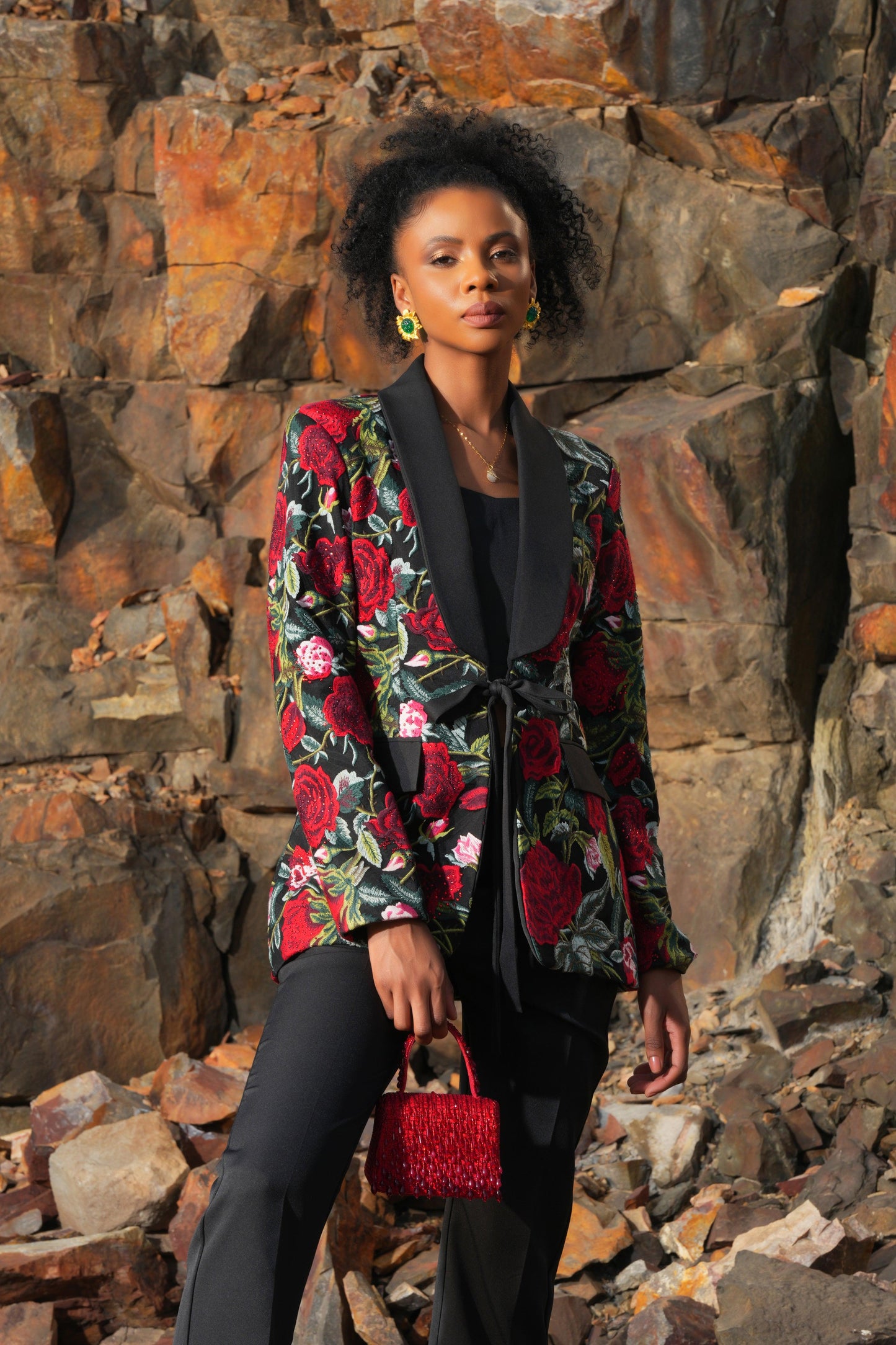 ROSE FLOWER JACKET