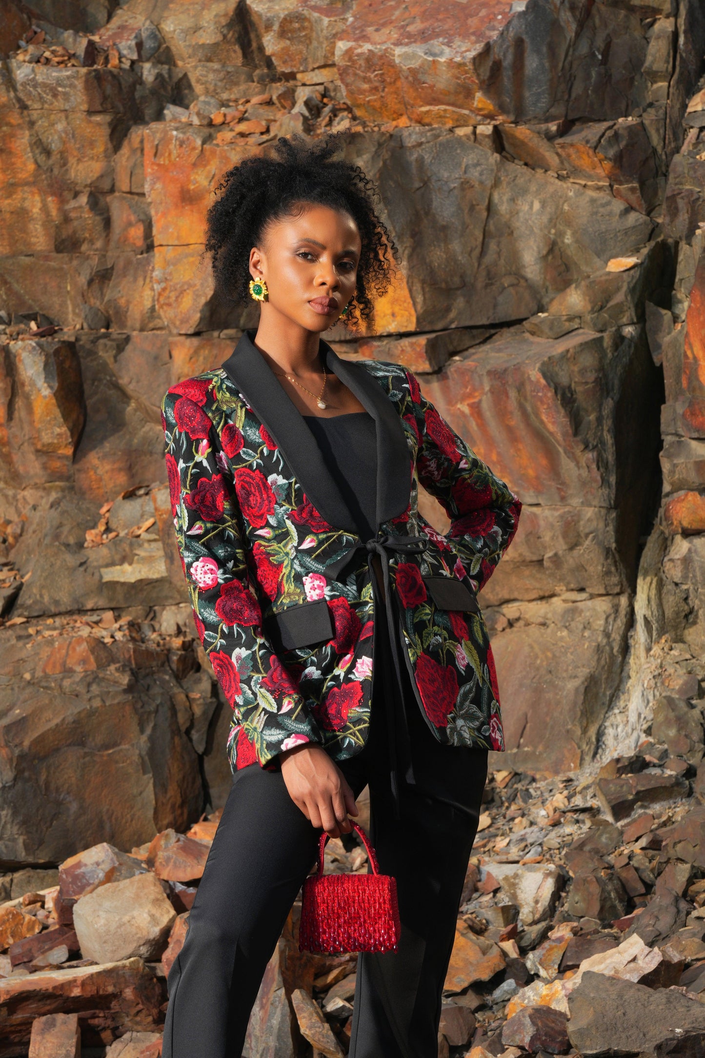 ROSE FLOWER JACKET