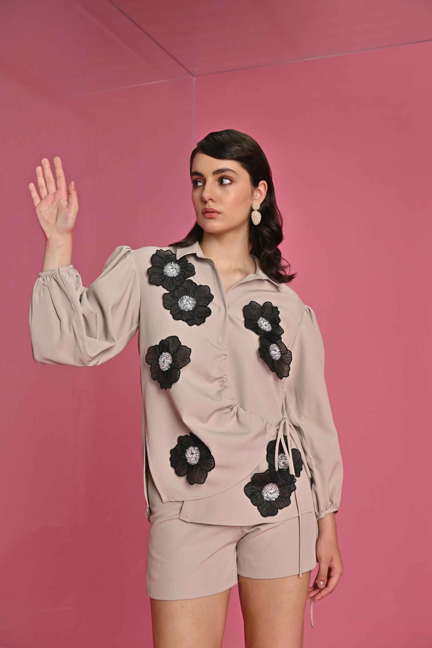 NOIR BLOOM CO-ORD