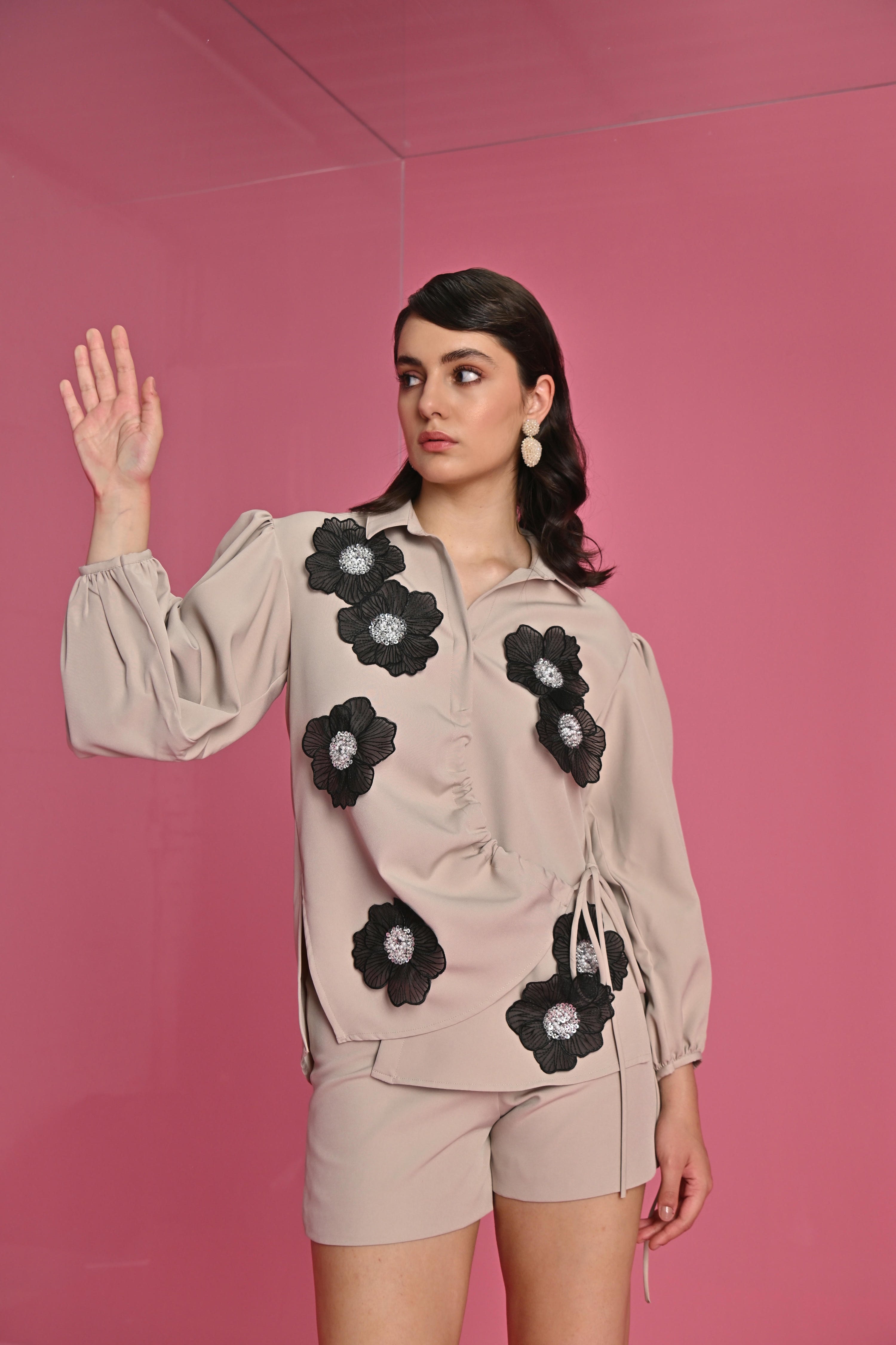 NOIR BLOOM CO-ORD