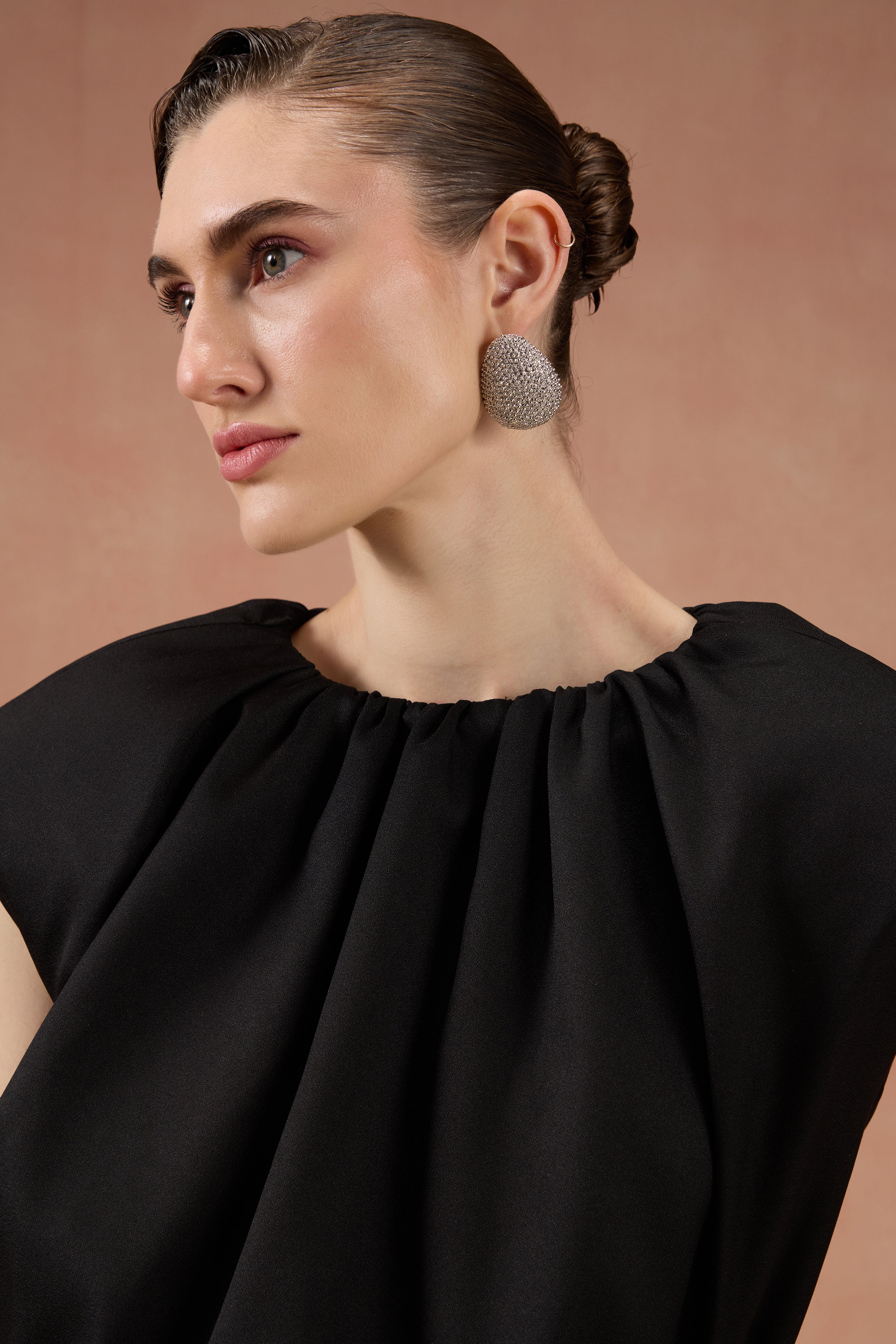 BLACK SEQUIN SKIRT SET