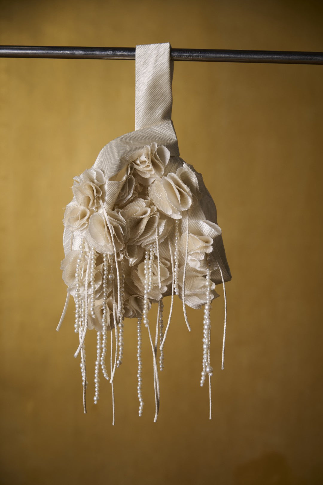 IVORY POTLI BAG