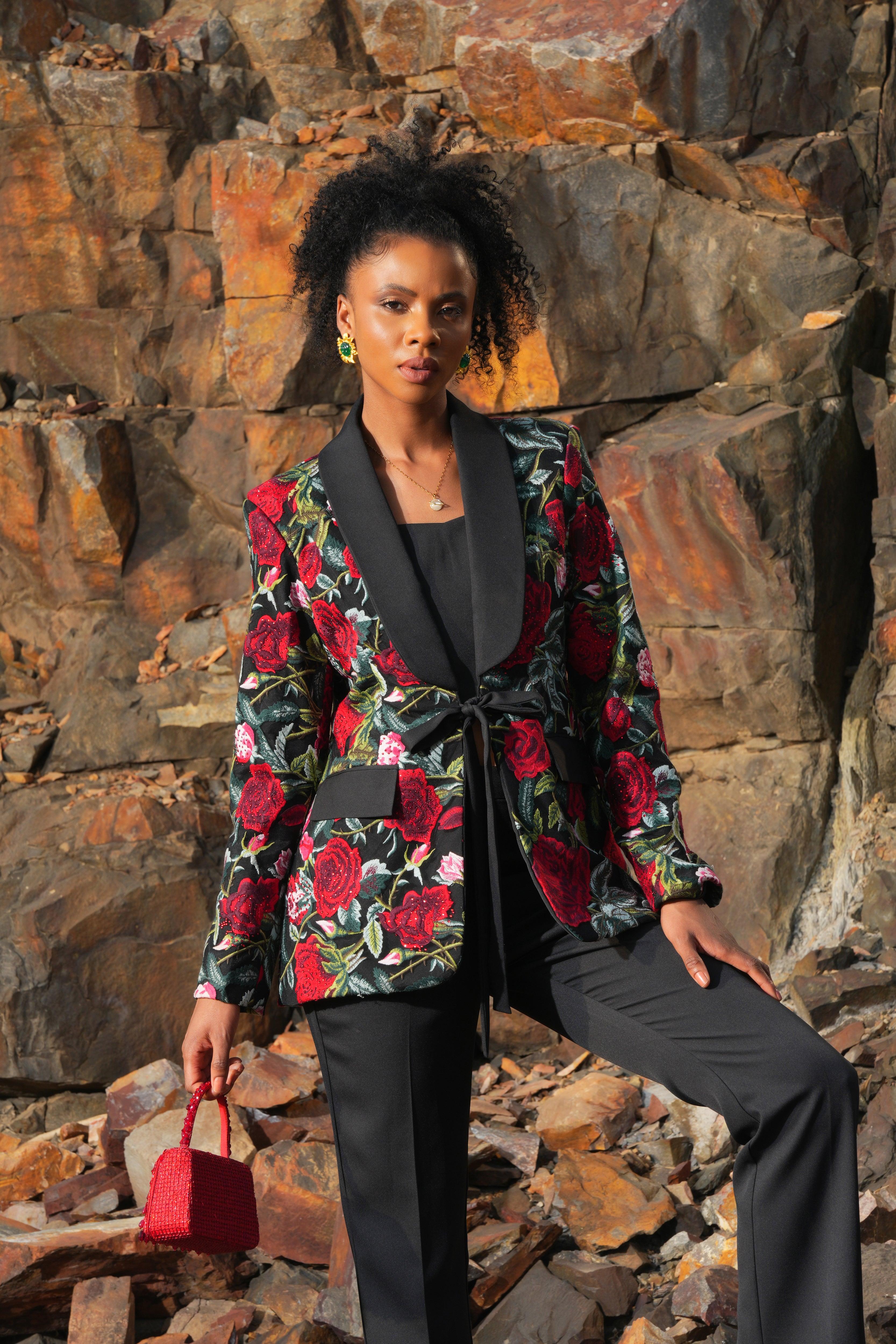 ROSE FLOWER JACKET