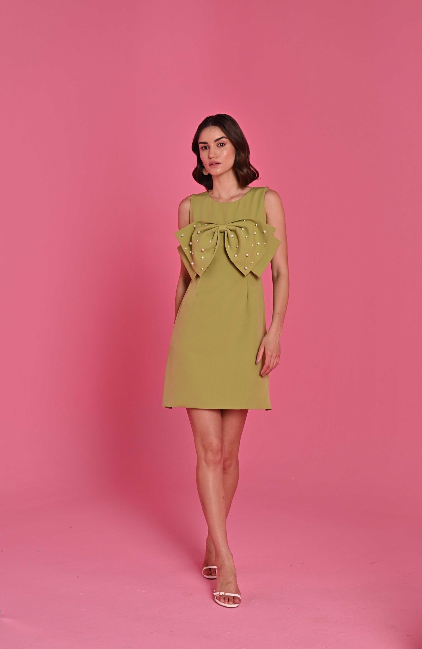 OLIRA BOW DRESS