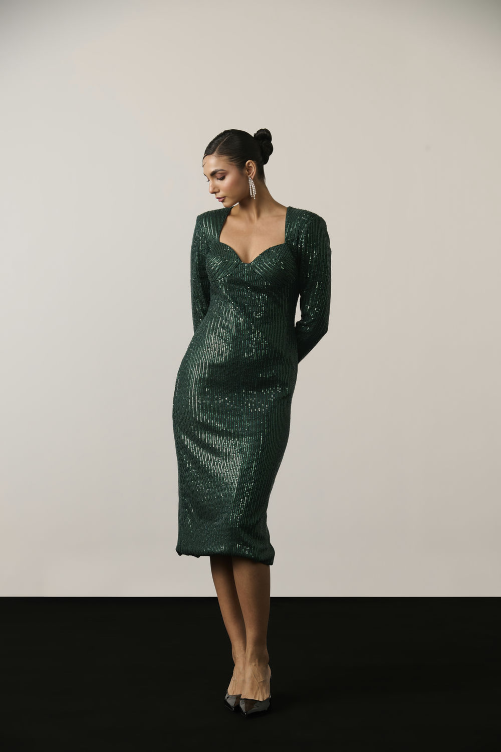 EMERALD SEQUIN MIDI